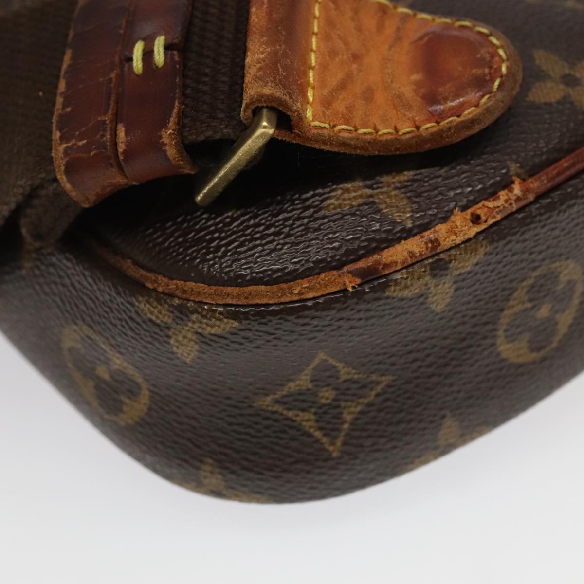 LOUIS VUITTON Monogram Pochette Gange Shoulder Bag M51870 LV Auth 98254