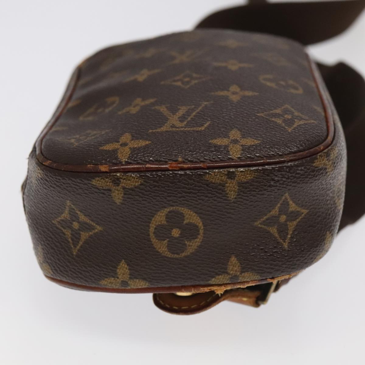 LOUIS VUITTON Monogram Pochette Gange Shoulder Bag M51870 LV Auth 98254