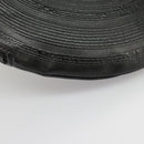 LOUIS VUITTON Disc Pouch Leather Black M81777 LV Auth 98260SA-10