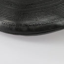 LOUIS VUITTON Disc Pouch Leather Black M81777 LV Auth 98260SA-11