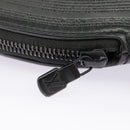 LOUIS VUITTON Disc Pouch Leather Black M81777 LV Auth 98260SA-16