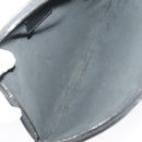 LOUIS VUITTON Disc Pouch Leather Black M81777 LV Auth 98260SA-18
