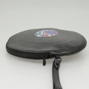 LOUIS VUITTON Disc Pouch Leather Black M81777 LV Auth 98260SA-4