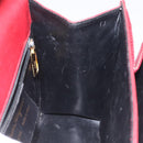 Salvatore Ferragamo Shoulder Bag Leather Red Auth 98267-18