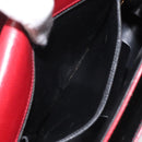 Salvatore Ferragamo Shoulder Bag Leather Red Auth 98267-20