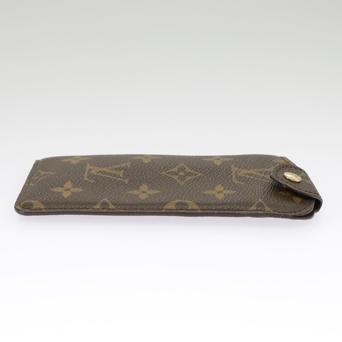 LOUIS VUITTON Monogram Etui Lunette PM Glasses Case M66545 LV Auth 98272