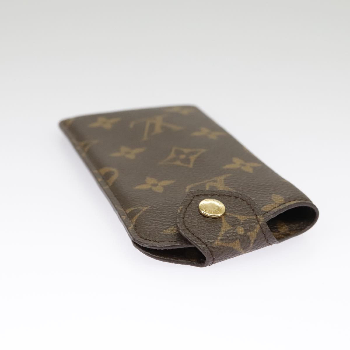 LOUIS VUITTON Monogram Etui Lunette PM Glasses Case M66545 LV Auth 98272