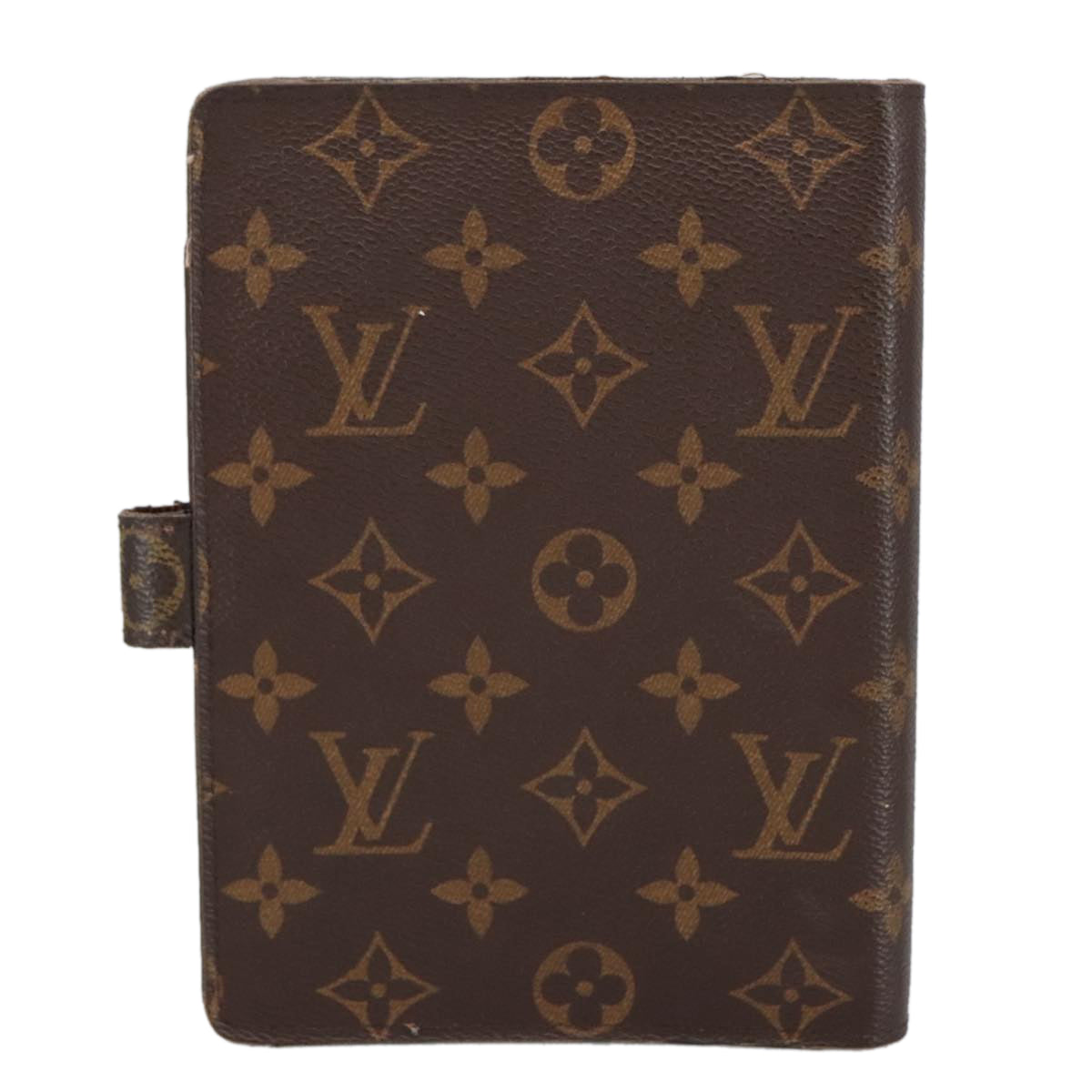 LOUIS VUITTON Monogram Agenda MM Day Planner Cover R20105 LV Auth 98274 - 0