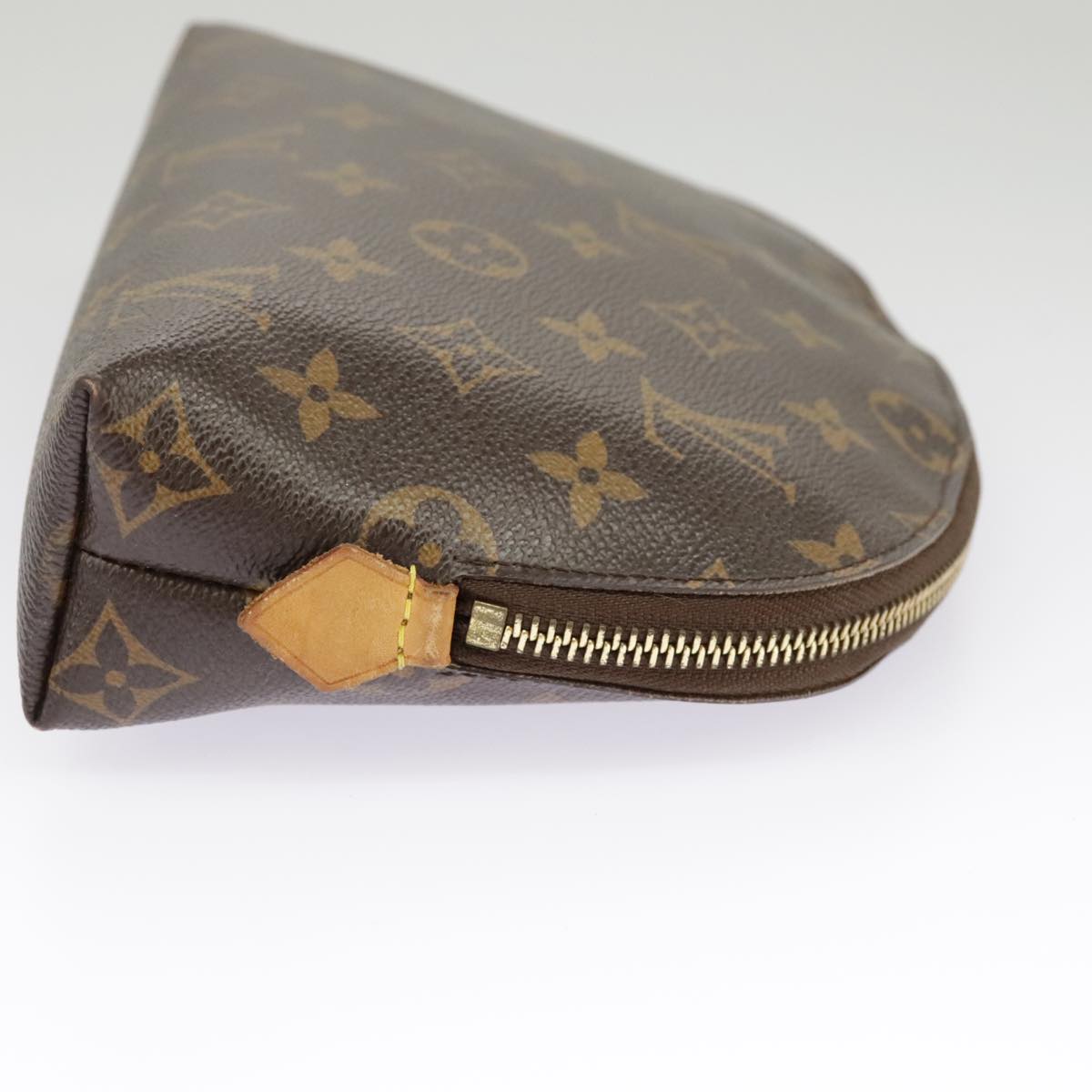 LOUIS VUITTON Monogram Pochette Cosmetic GM Cosmetic Pouch M47353 Auth 98275