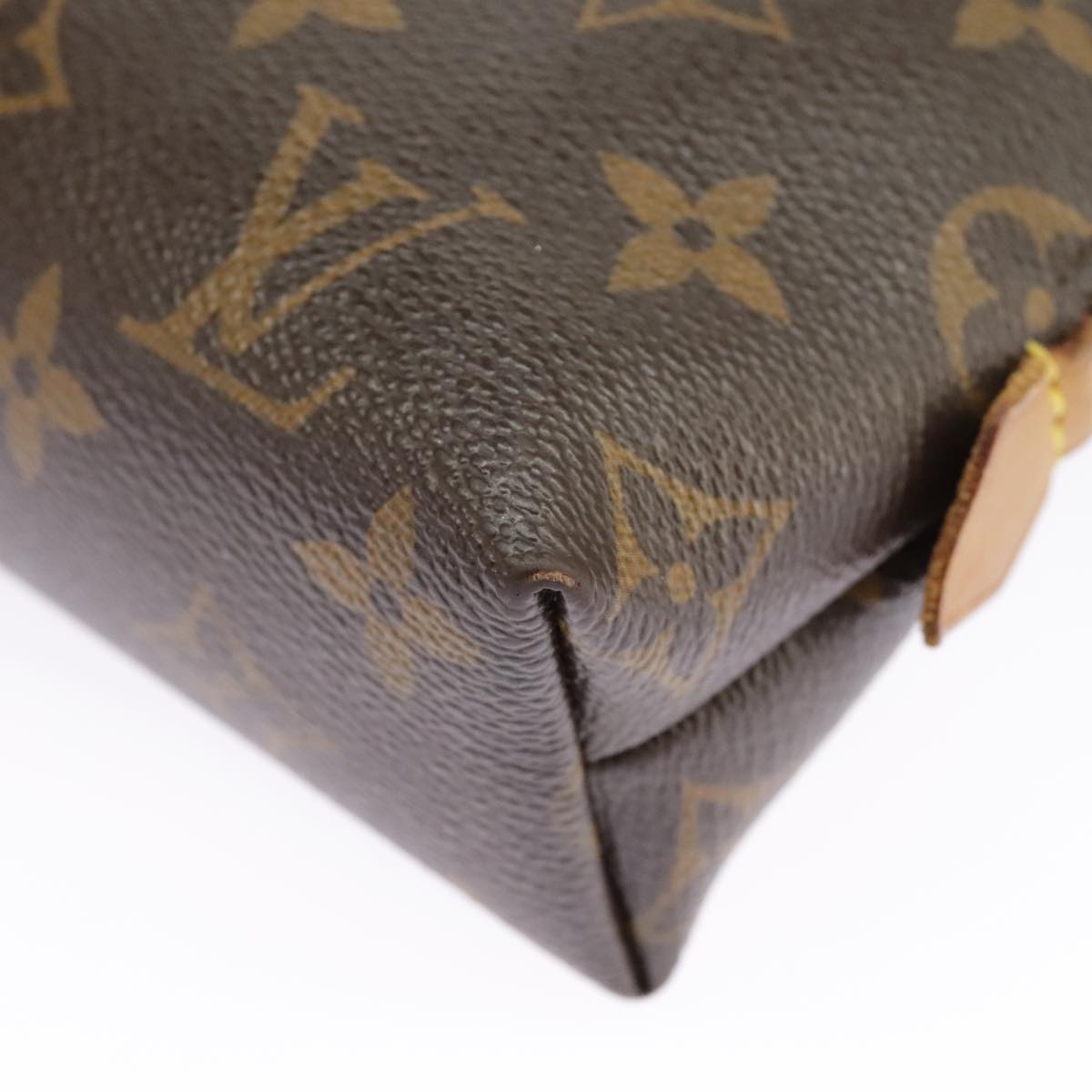 LOUIS VUITTON Monogram Pochette Cosmetic GM Cosmetic Pouch M47353 Auth 98275