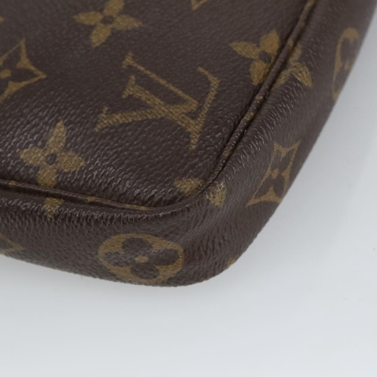 LOUIS VUITTON Monogram Pochette Accessoires Pouch M51980 LV Auth 98276