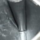 Miu Miu Matelasse Chain Shoulder Bag Leather Silver Auth 98282-17