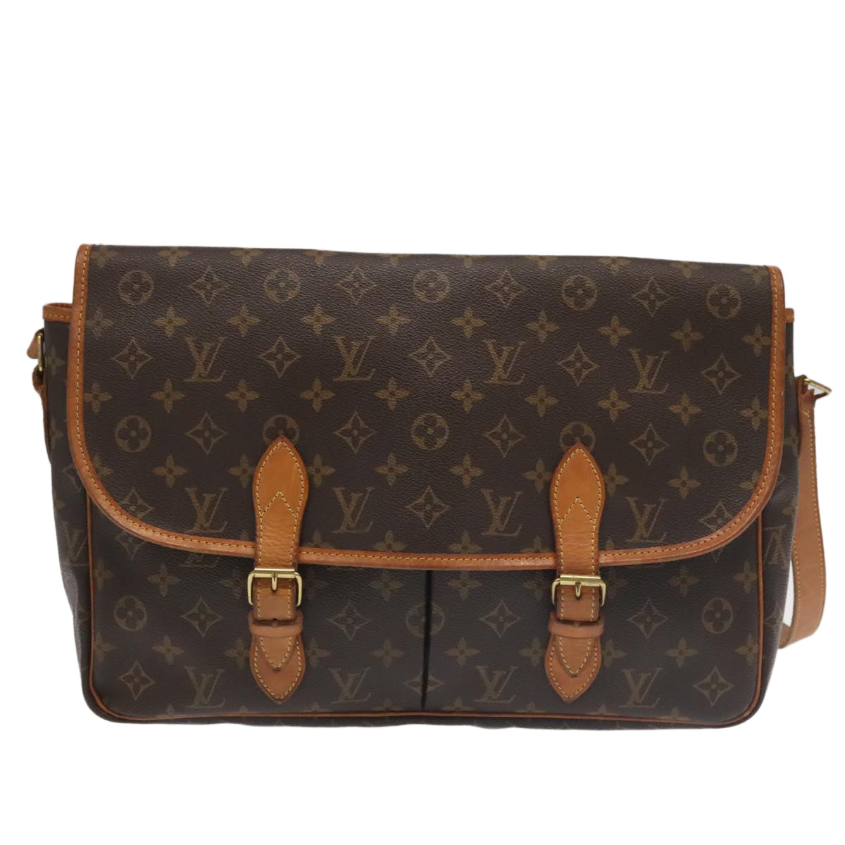 LOUIS VUITTON Monogram Gibeciere GM Shoulder Bag M42246 LV Auth 98294 - 0