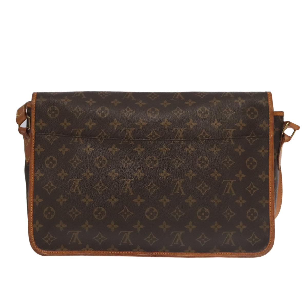 LOUIS VUITTON Monogram Gibeciere GM Shoulder Bag M42246 LV Auth 98294