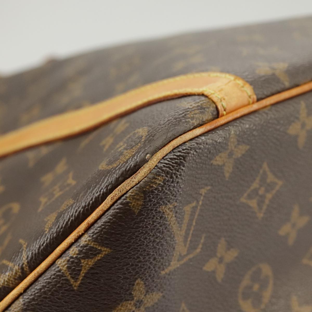 LOUIS VUITTON Monogram Sac Shopping Tote Bag M51108 LV Auth 98295