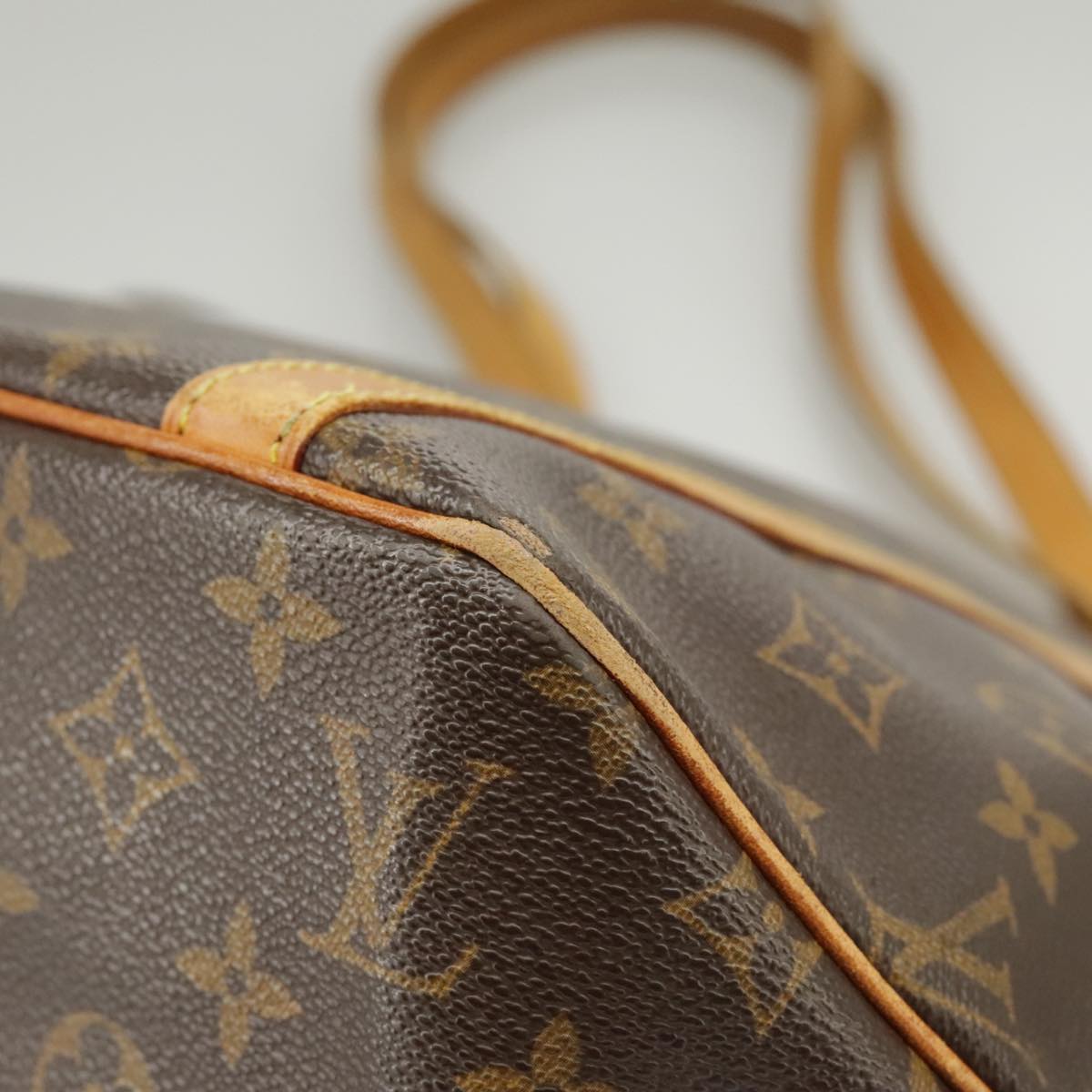 LOUIS VUITTON Monogram Sac Shopping Tote Bag M51108 LV Auth 98295