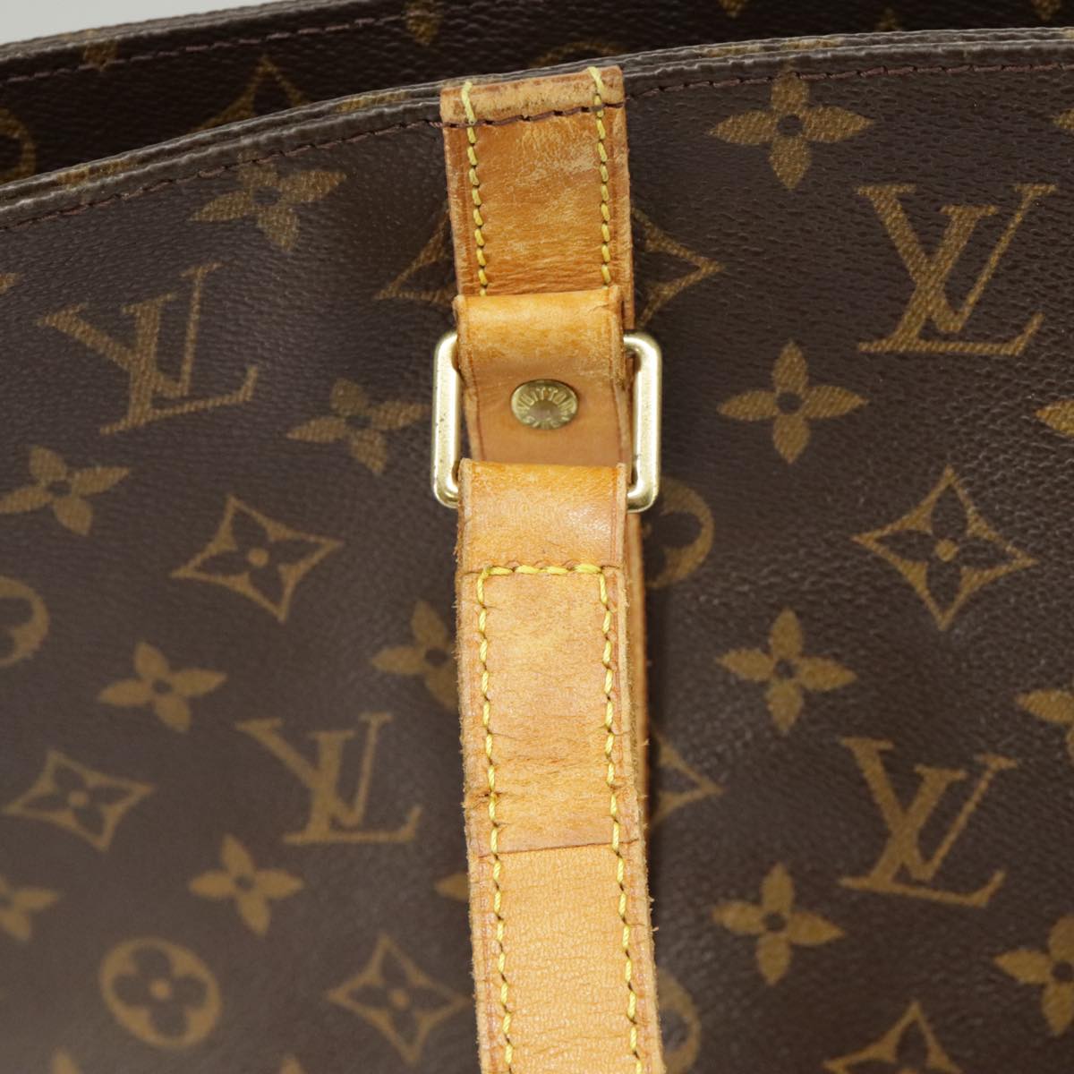 LOUIS VUITTON Monogram Sac Shopping Tote Bag M51108 LV Auth 98295