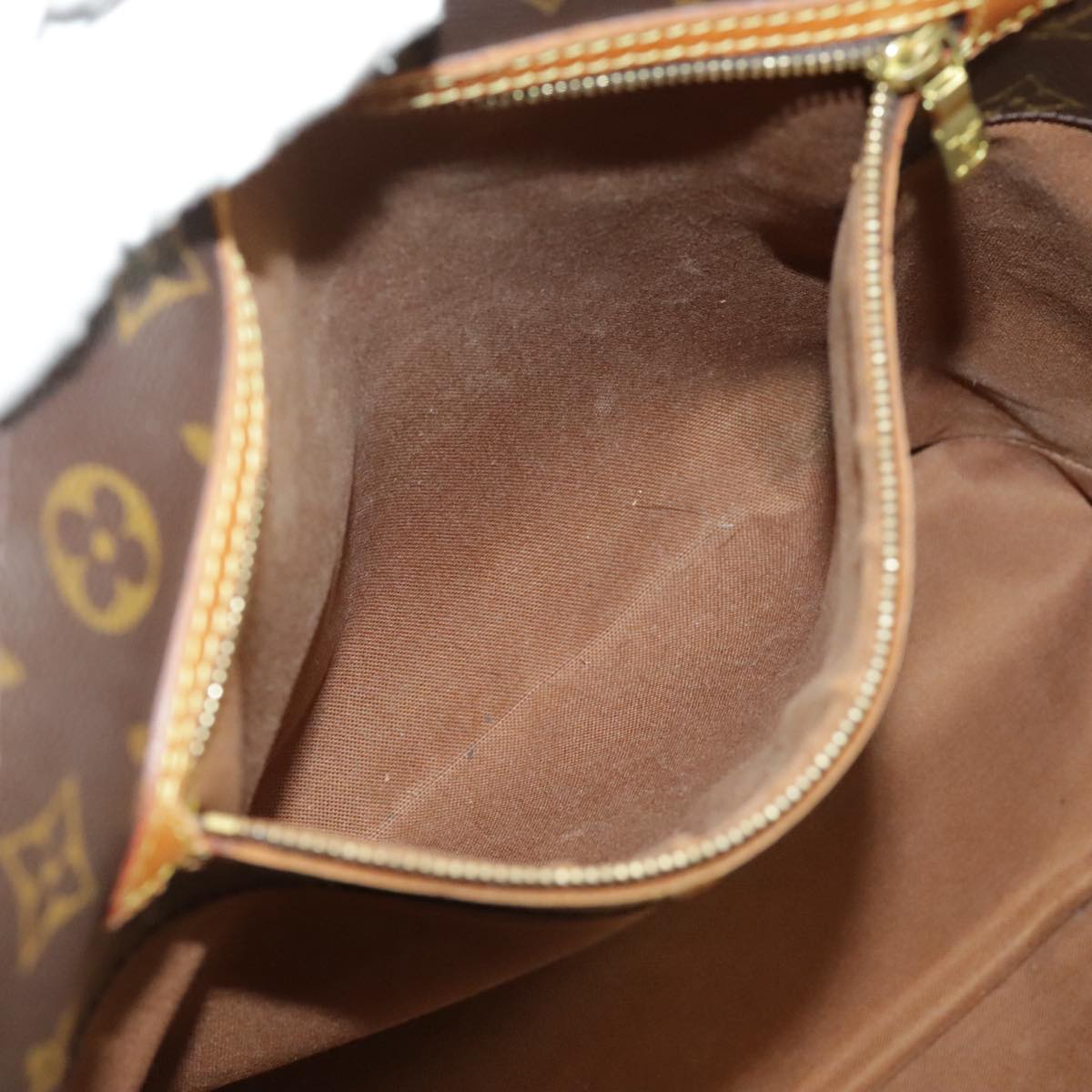 LOUIS VUITTON Monogram Sac Shopping Tote Bag M51108 LV Auth 98295