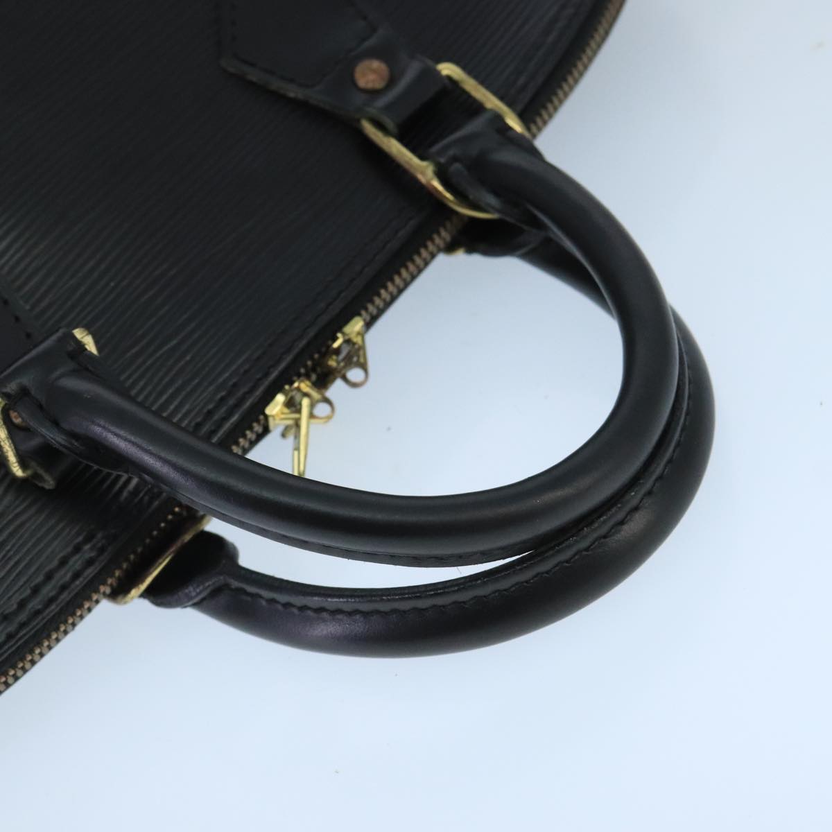 LOUIS VUITTON Epi Alma Hand Bag Black M52142 LV Auth 98301