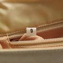 PRADA Shoulder Bag Leather White Auth 98309-12