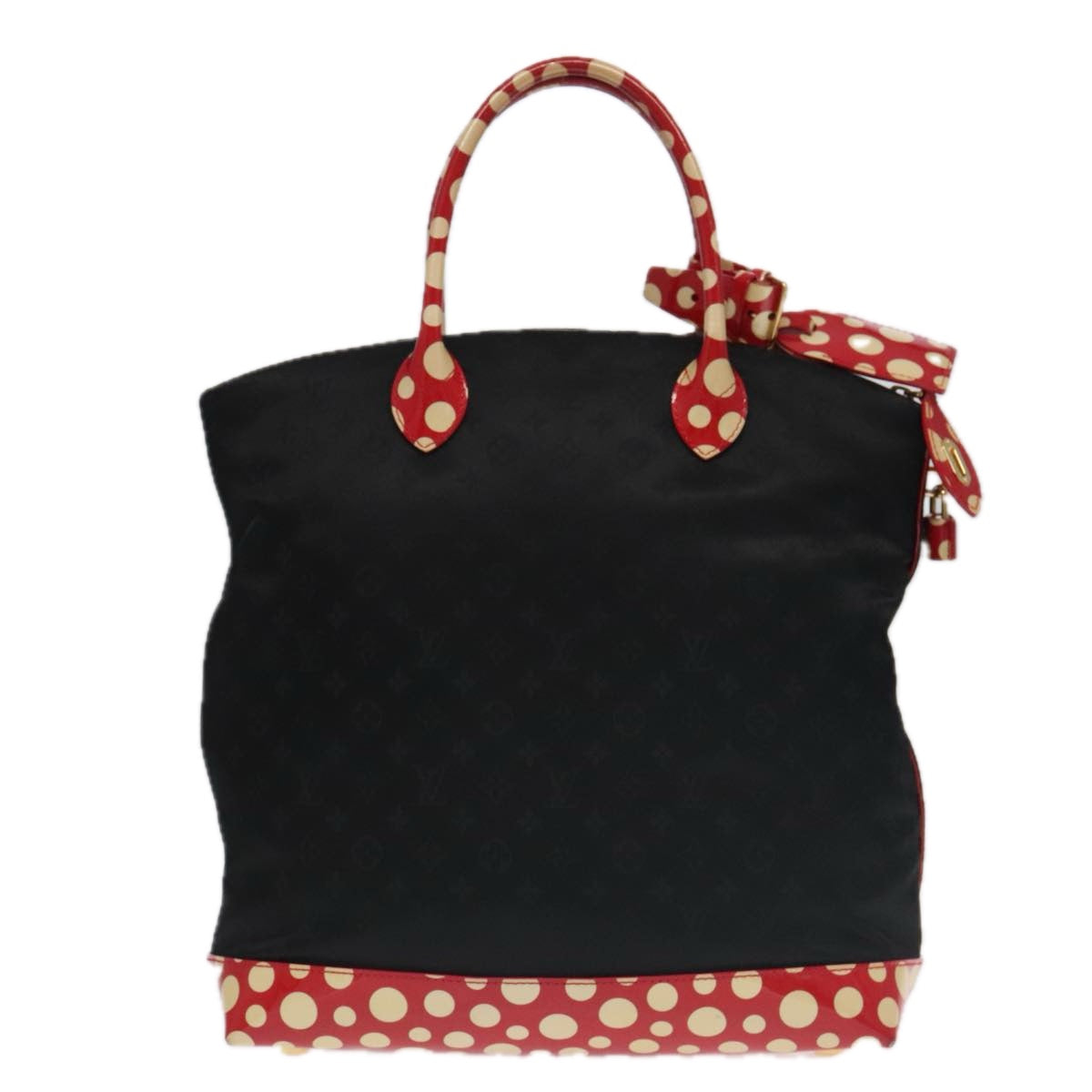 LOUIS VUITTON Vernis Dot Infinity Lockit MM Hand Bag M40681 LV Auth 98310 - 0