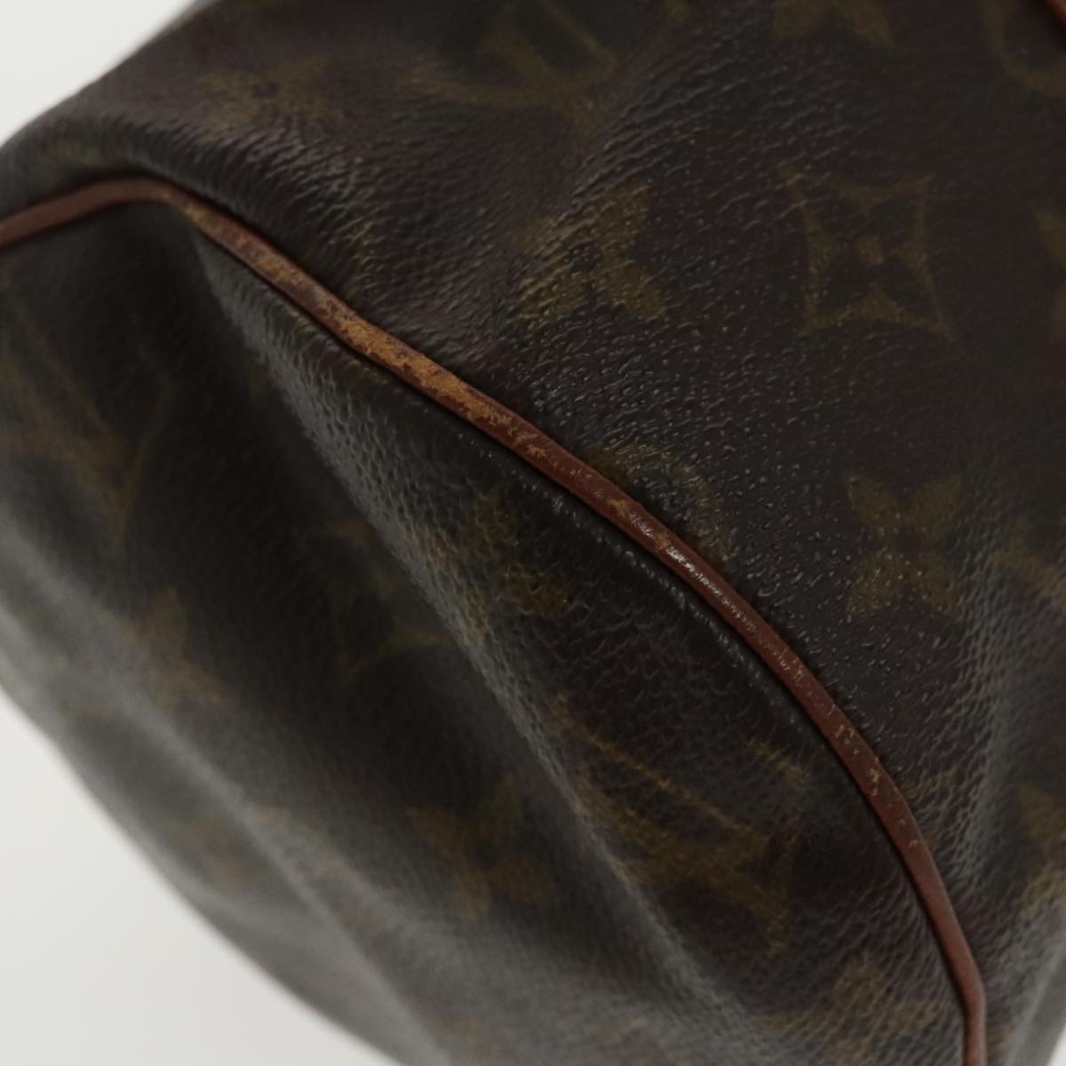 LOUIS VUITTON Monogram Papillon 30 Hand Bag M51385 LV Auth 98311