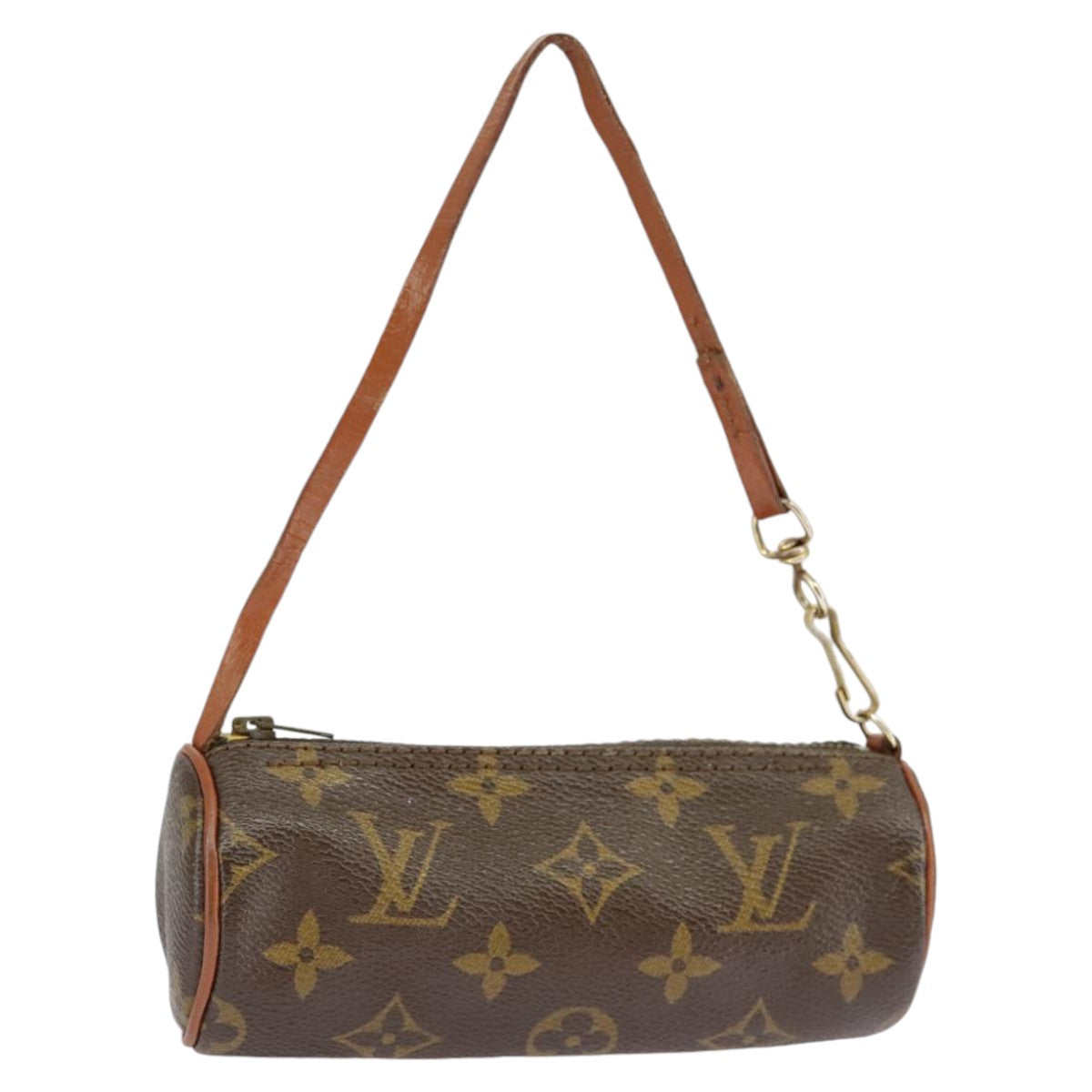 LOUIS VUITTON Monogram Papillon Pouch LV Auth 98312