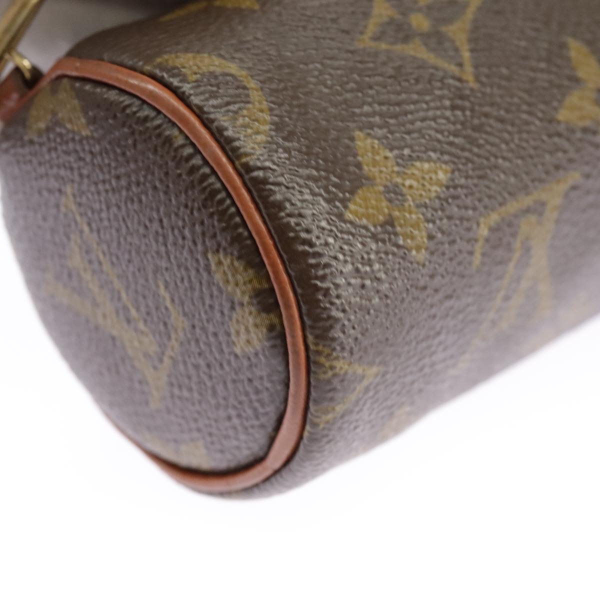 LOUIS VUITTON Monogram Papillon Pouch LV Auth 98312