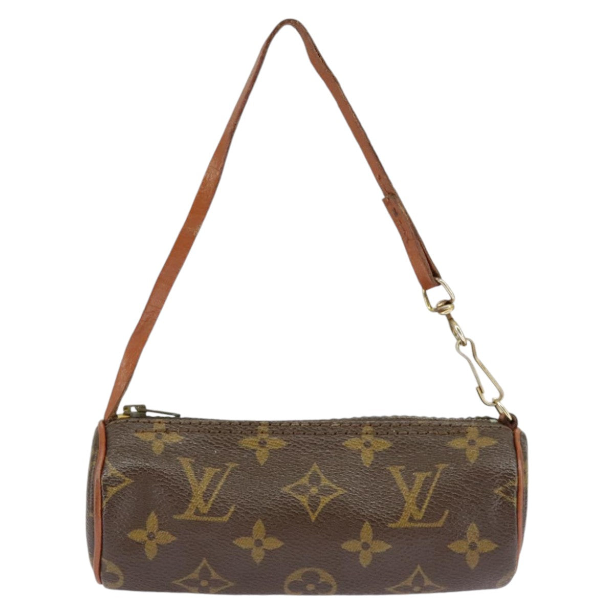 LOUIS VUITTON Monogram Papillon Pouch LV Auth 98312