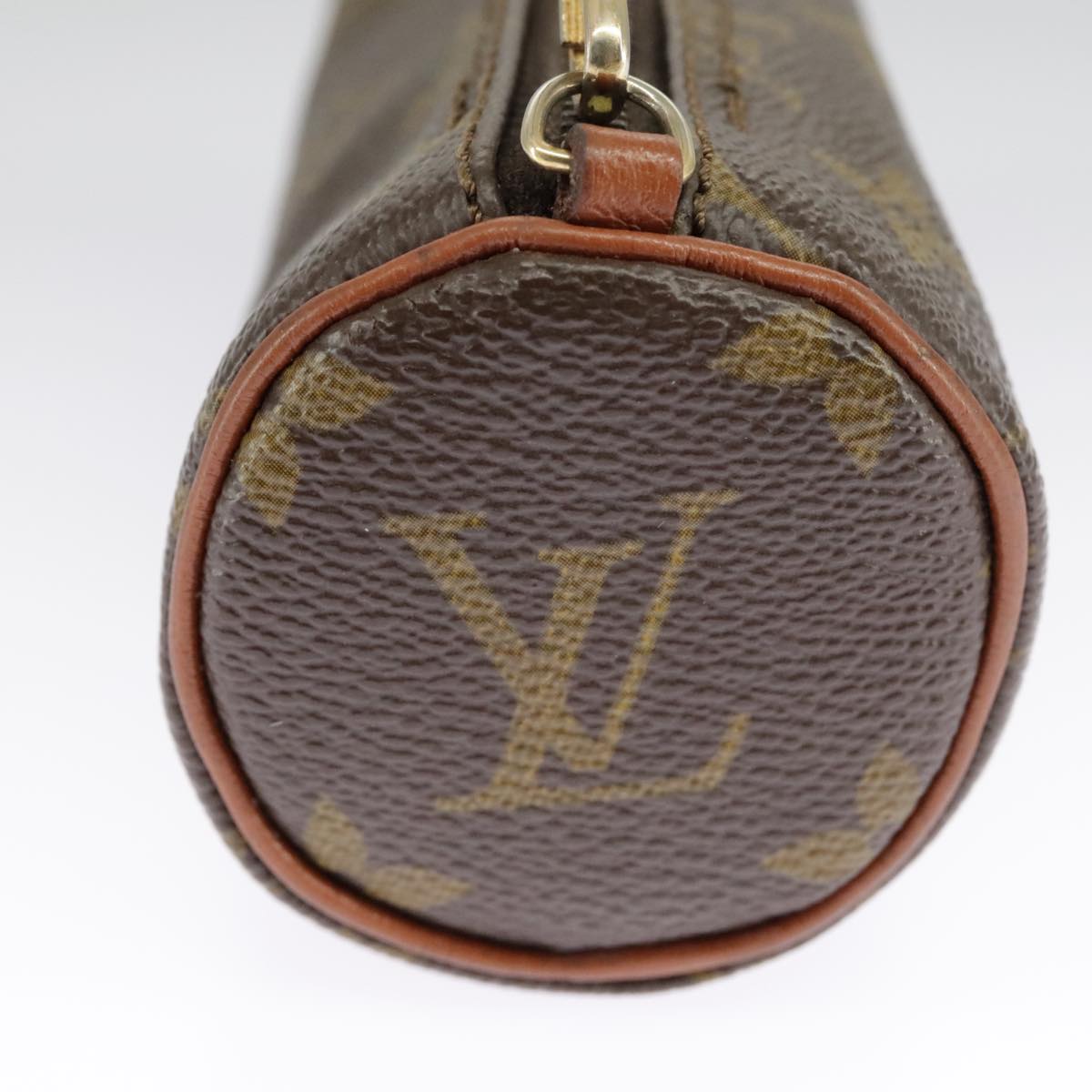 LOUIS VUITTON Monogram Papillon Pouch LV Auth 98312