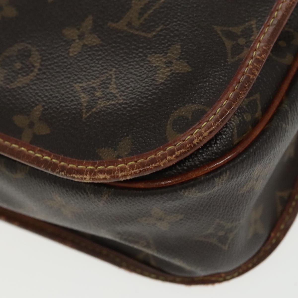 LOUIS VUITTON Monogram Messenger Bosphore GM Shoulder Bag M40105 Auth 98321