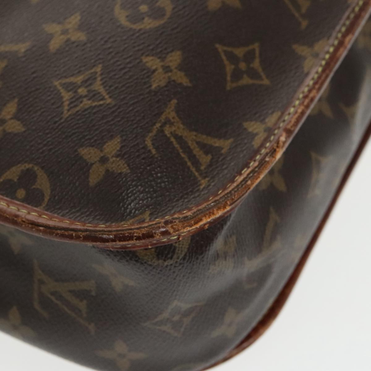 LOUIS VUITTON Monogram Messenger Bosphore GM Shoulder Bag M40105 Auth 98321