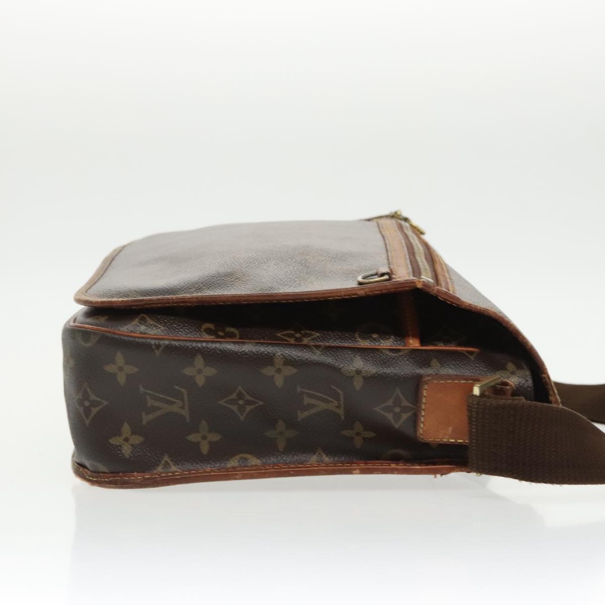 LOUIS VUITTON Monogram Messenger Bosphore GM Shoulder Bag M40105 Auth 98321