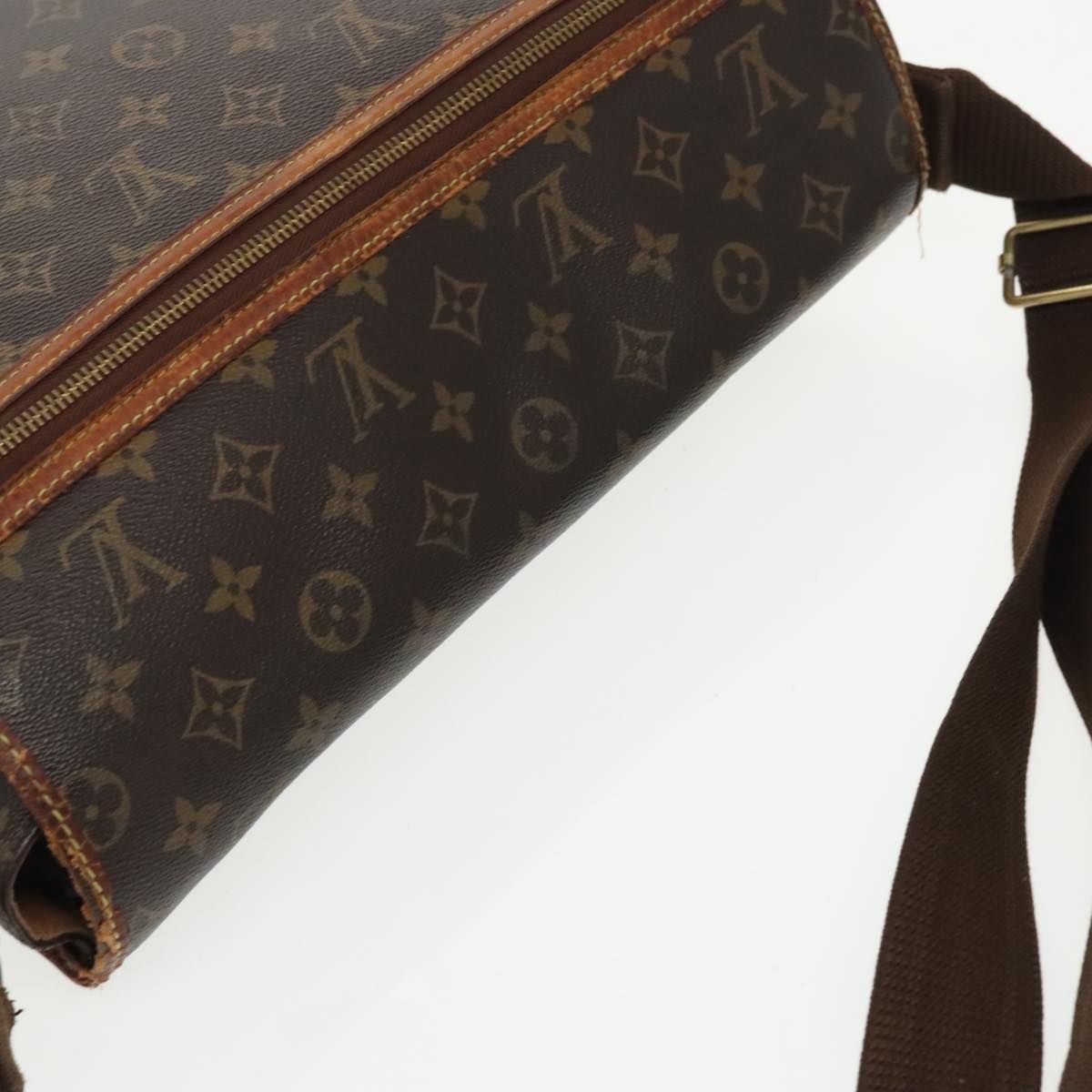 LOUIS VUITTON Monogram Messenger Bosphore GM Shoulder Bag M40105 Auth 98321