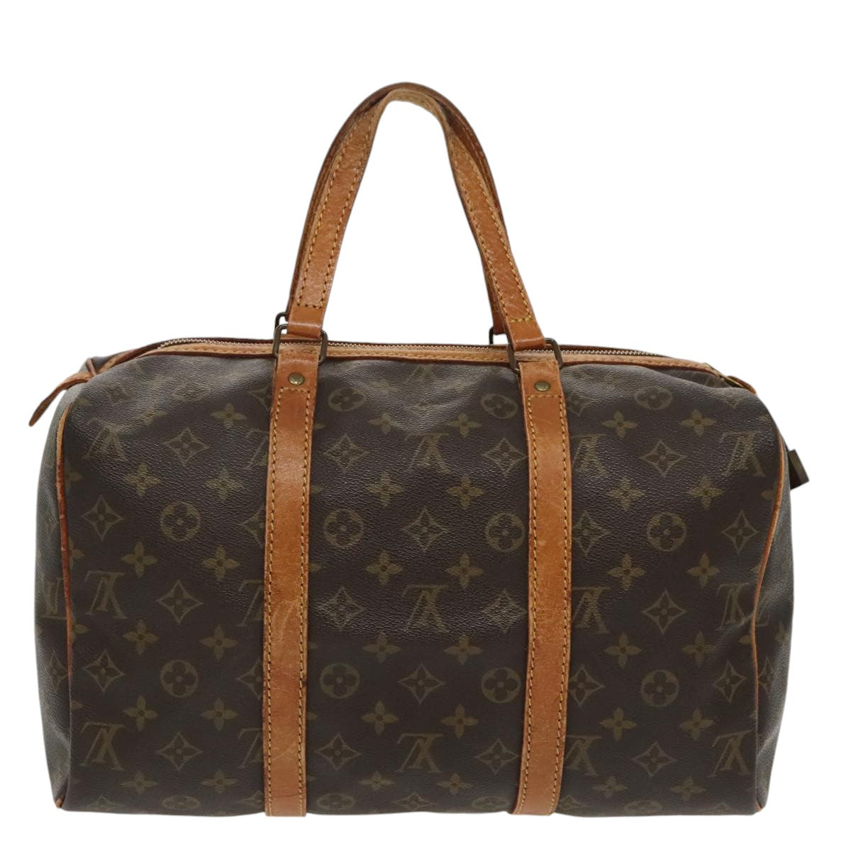 LOUIS VUITTON Monogram Sac Souple 35 Boston Bag M41626 LV Auth 98323 - 0