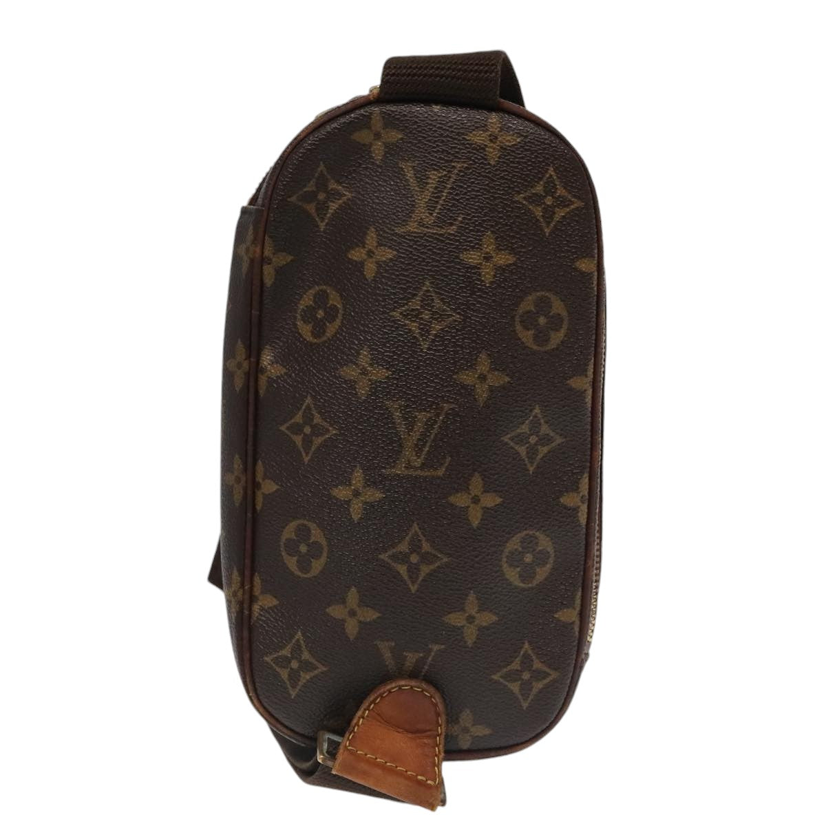 LOUIS VUITTON Monogram Pochette Gange Shoulder Bag M51870 LV Auth 98337