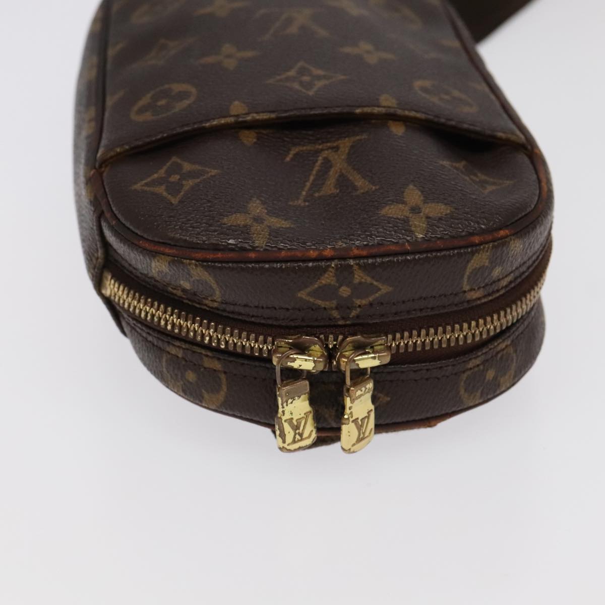 LOUIS VUITTON Monogram Pochette Gange Shoulder Bag M51870 LV Auth 98337