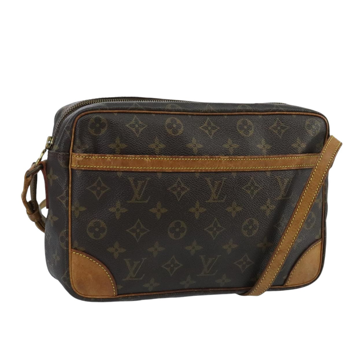 LOUIS VUITTON Monogram Trocadero 30 Shoulder Bag M51272 LV Auth 98338