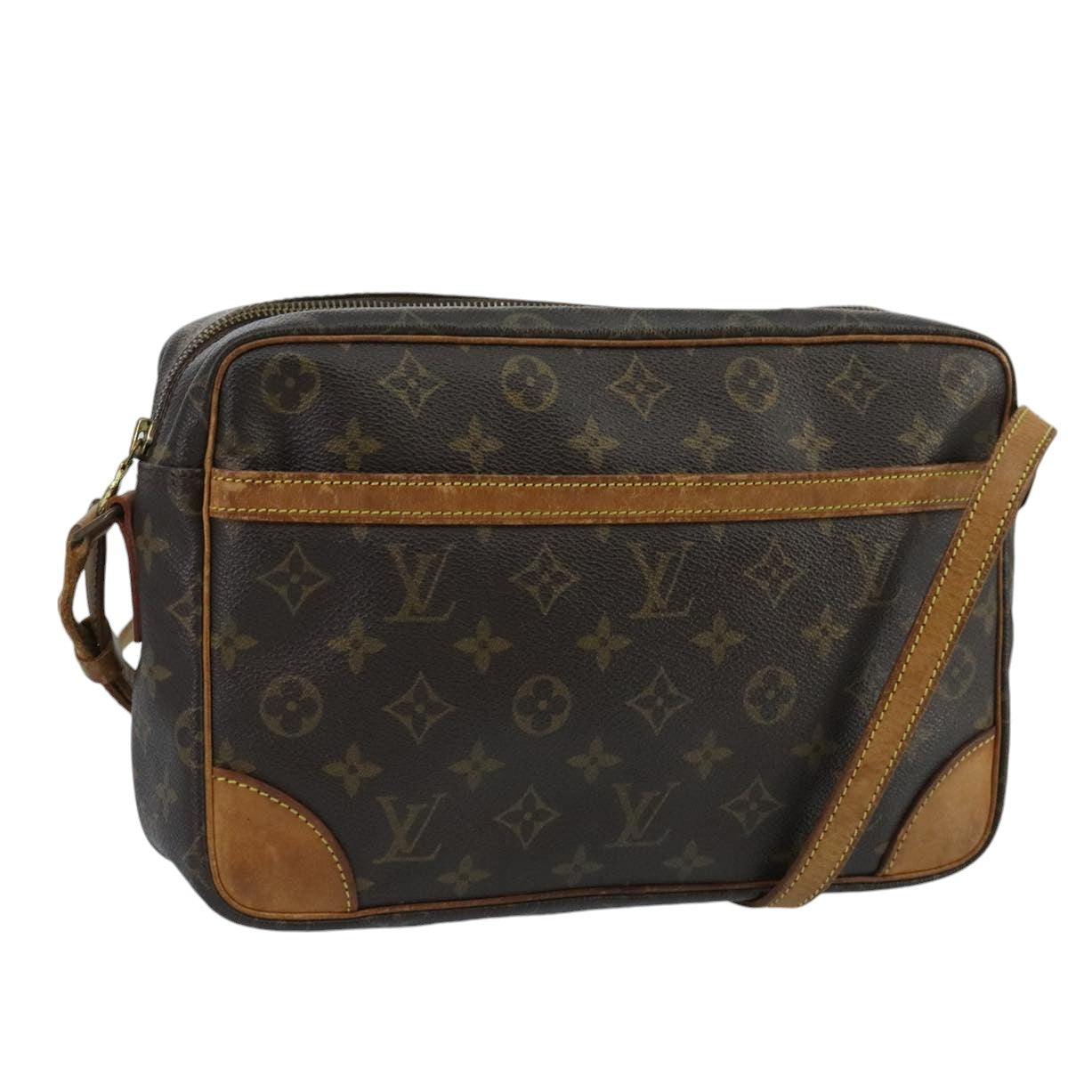 LOUIS VUITTON Monogram Trocadero 30 Shoulder Bag M51272 LV Auth 98338