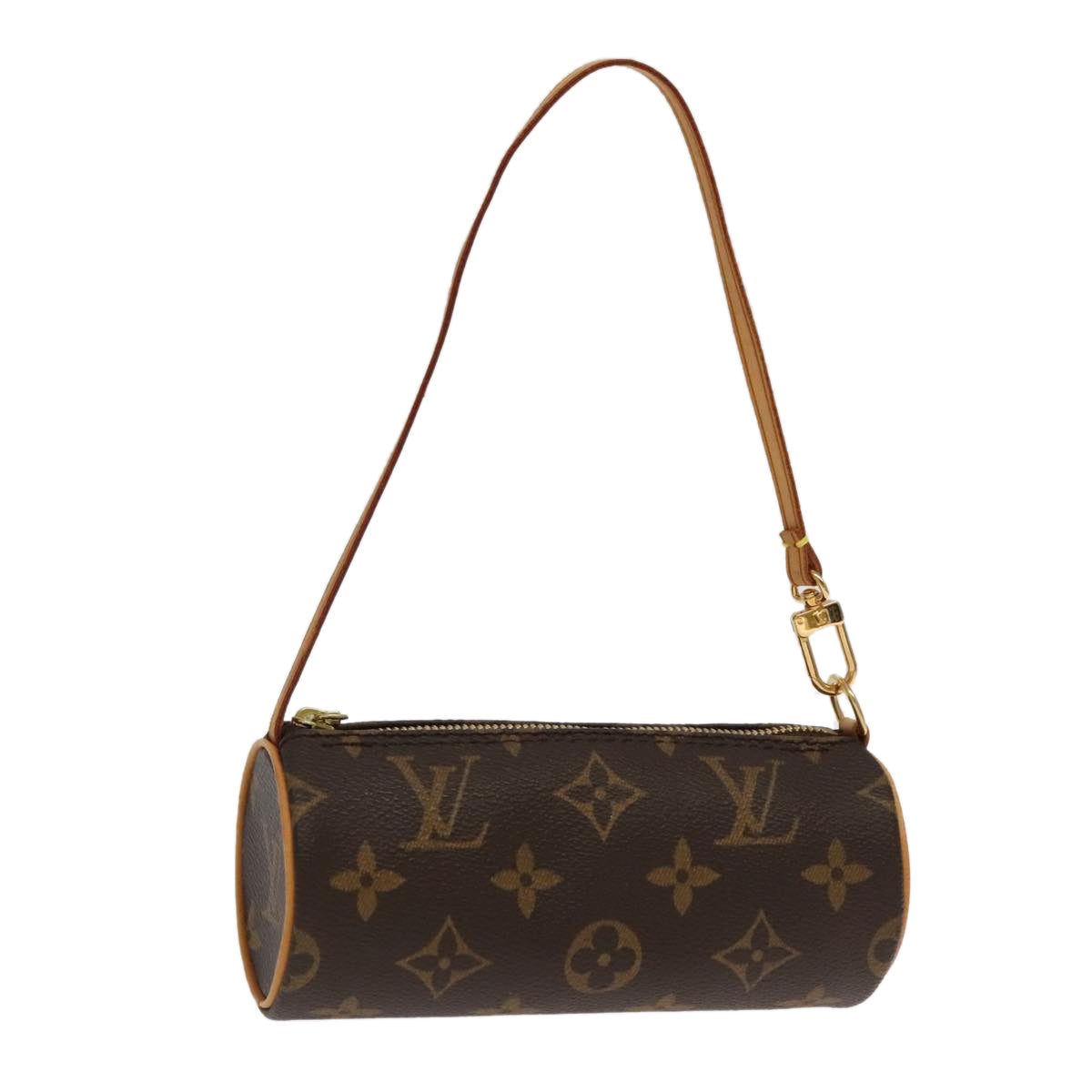 LOUIS VUITTON Monogram Papillon Pouch LV Auth 98347