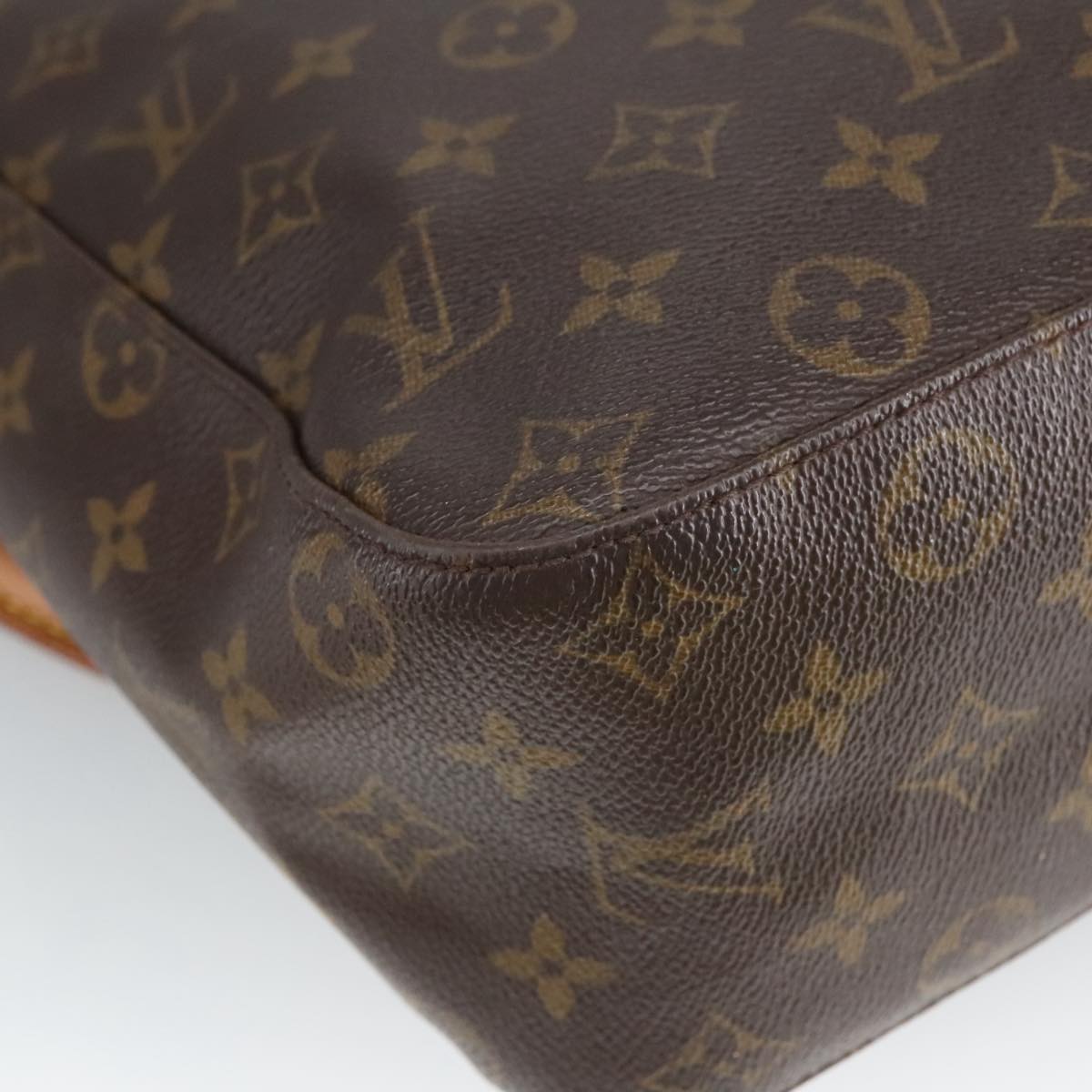 LOUIS VUITTON Monogram Looping GM Shoulder Bag M51145 LV Auth 98349