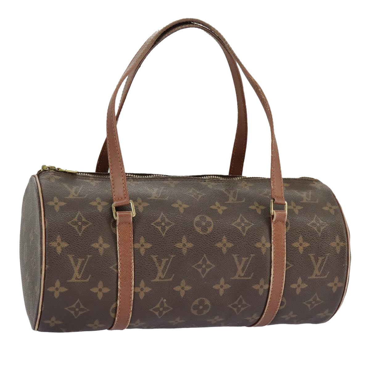 LOUIS VUITTON Monogram Papillon 30 Hand Bag M51385 LV Auth 98358