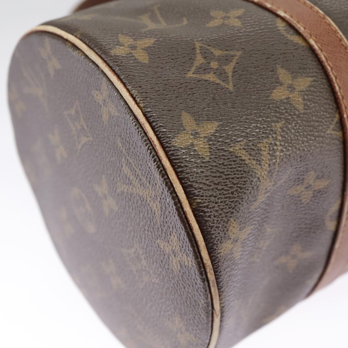 LOUIS VUITTON Monogram Papillon 30 Hand Bag M51385 LV Auth 98358