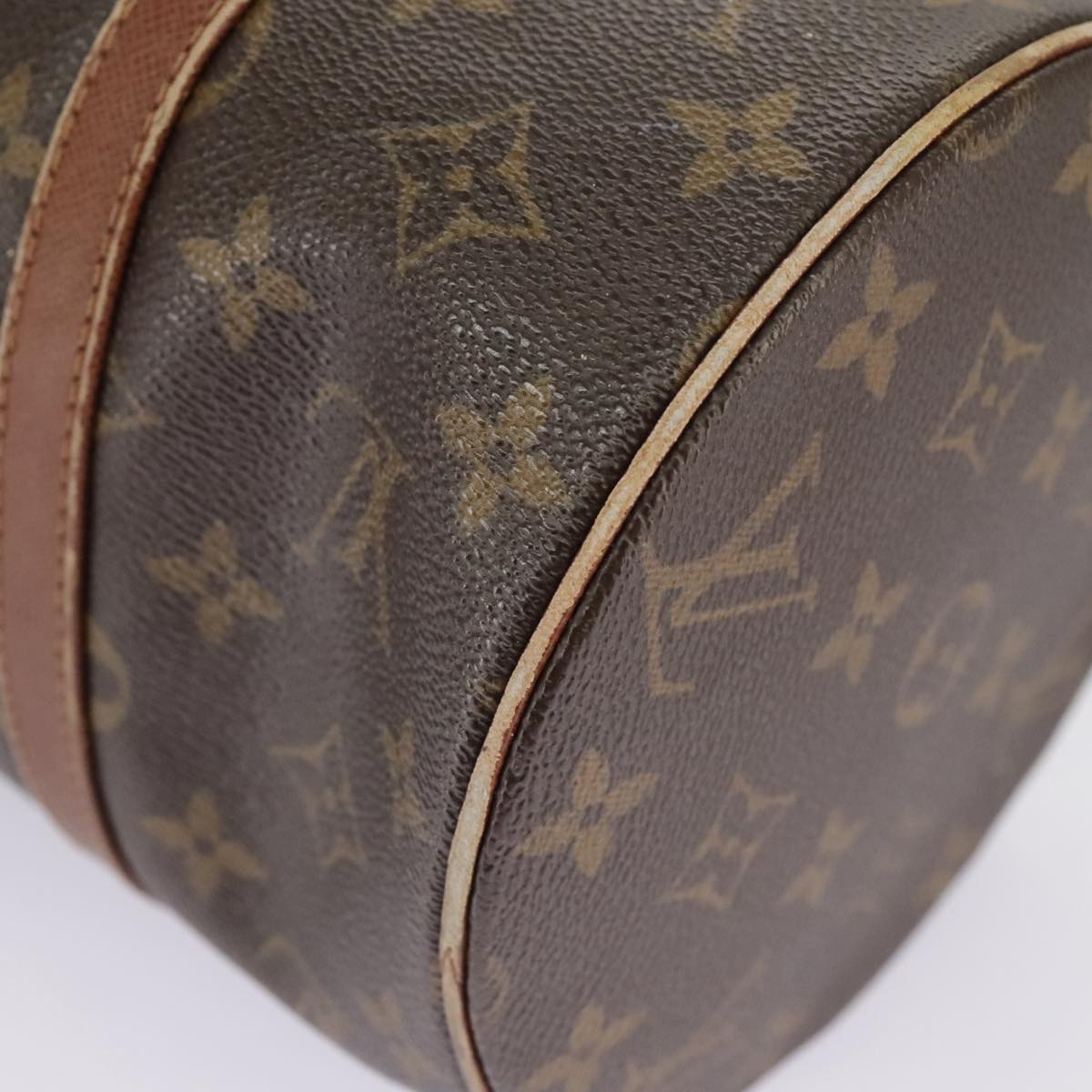 LOUIS VUITTON Monogram Papillon 30 Hand Bag M51385 LV Auth 98358