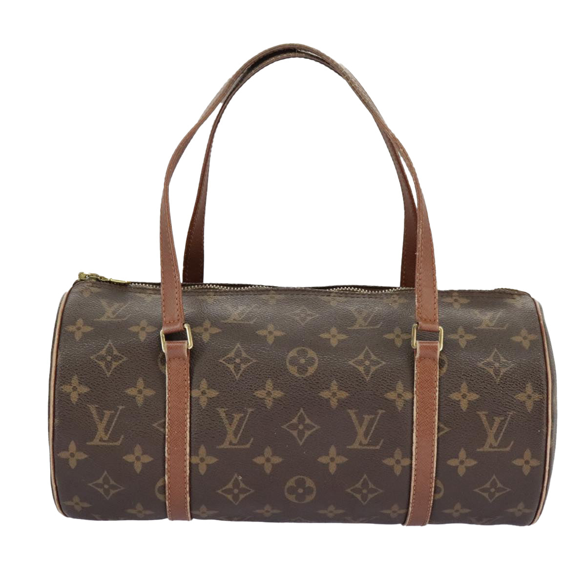 LOUIS VUITTON Monogram Papillon 30 Hand Bag M51385 LV Auth 98358