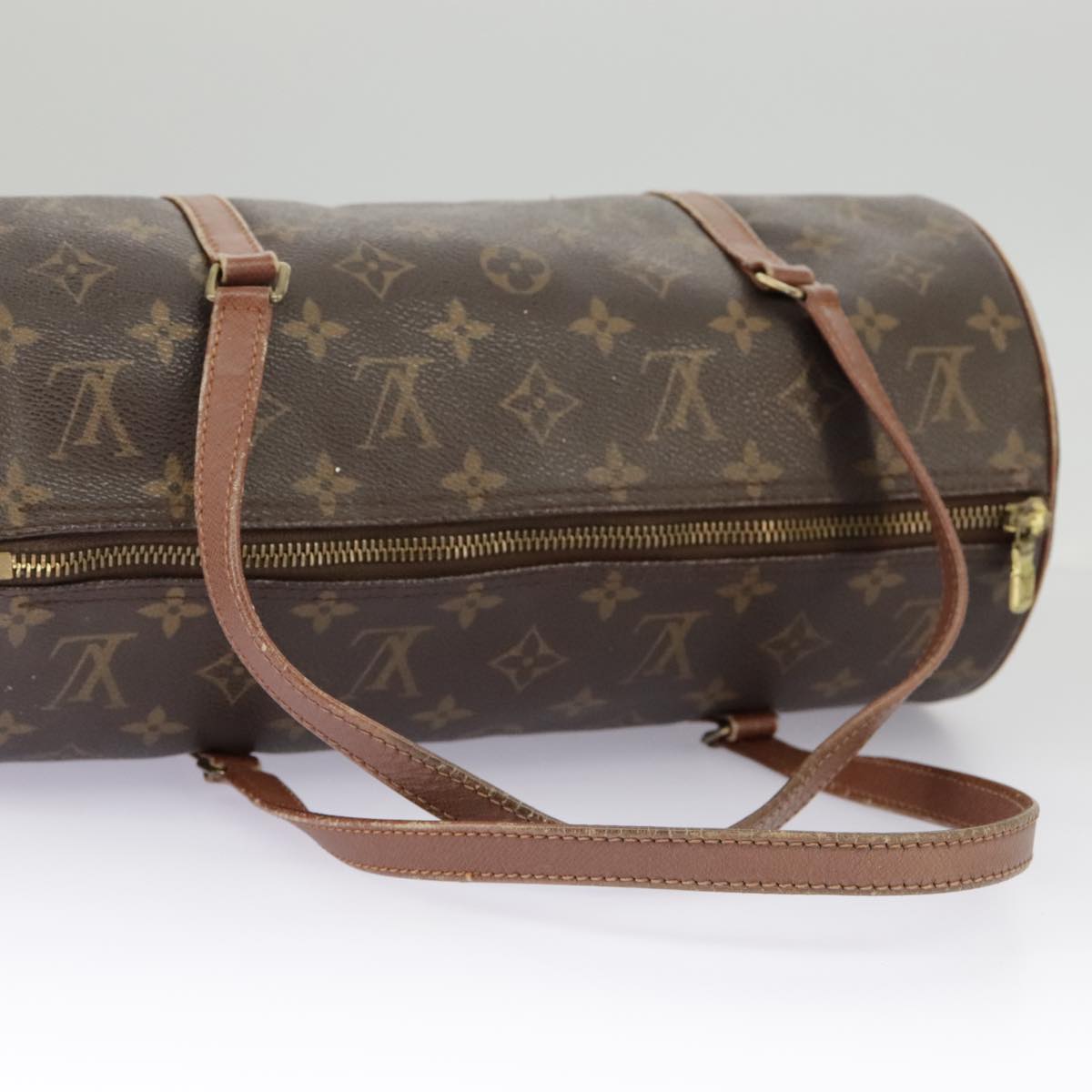 LOUIS VUITTON Monogram Papillon 30 Hand Bag M51385 LV Auth 98358