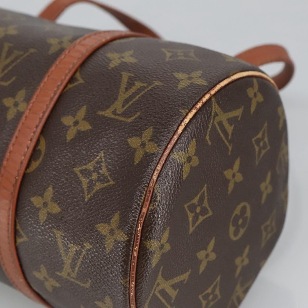 LOUIS VUITTON Monogram Papillon 30 Hand Bag M51385 LV Auth 98376