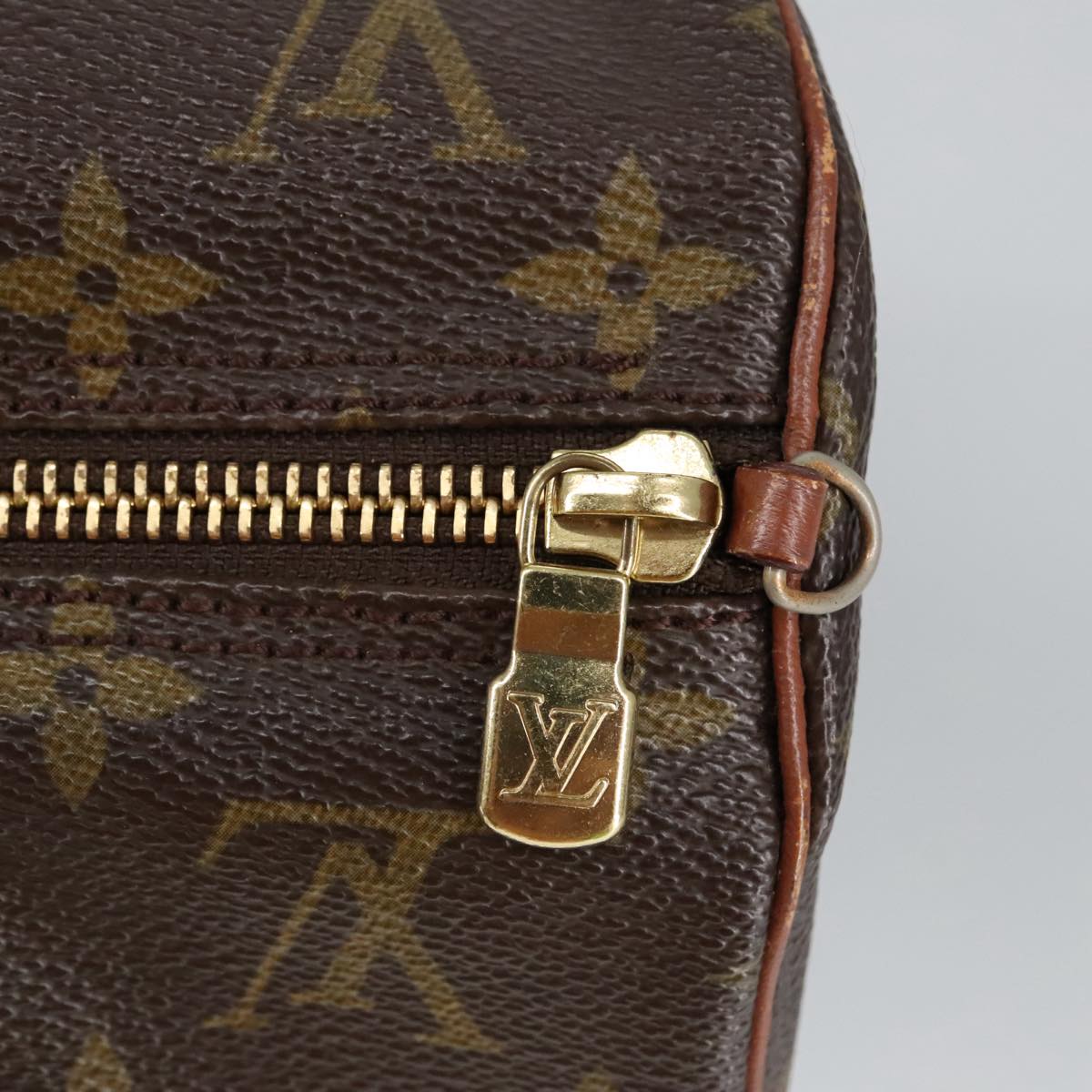 LOUIS VUITTON Monogram Papillon 30 Hand Bag M51385 LV Auth 98376