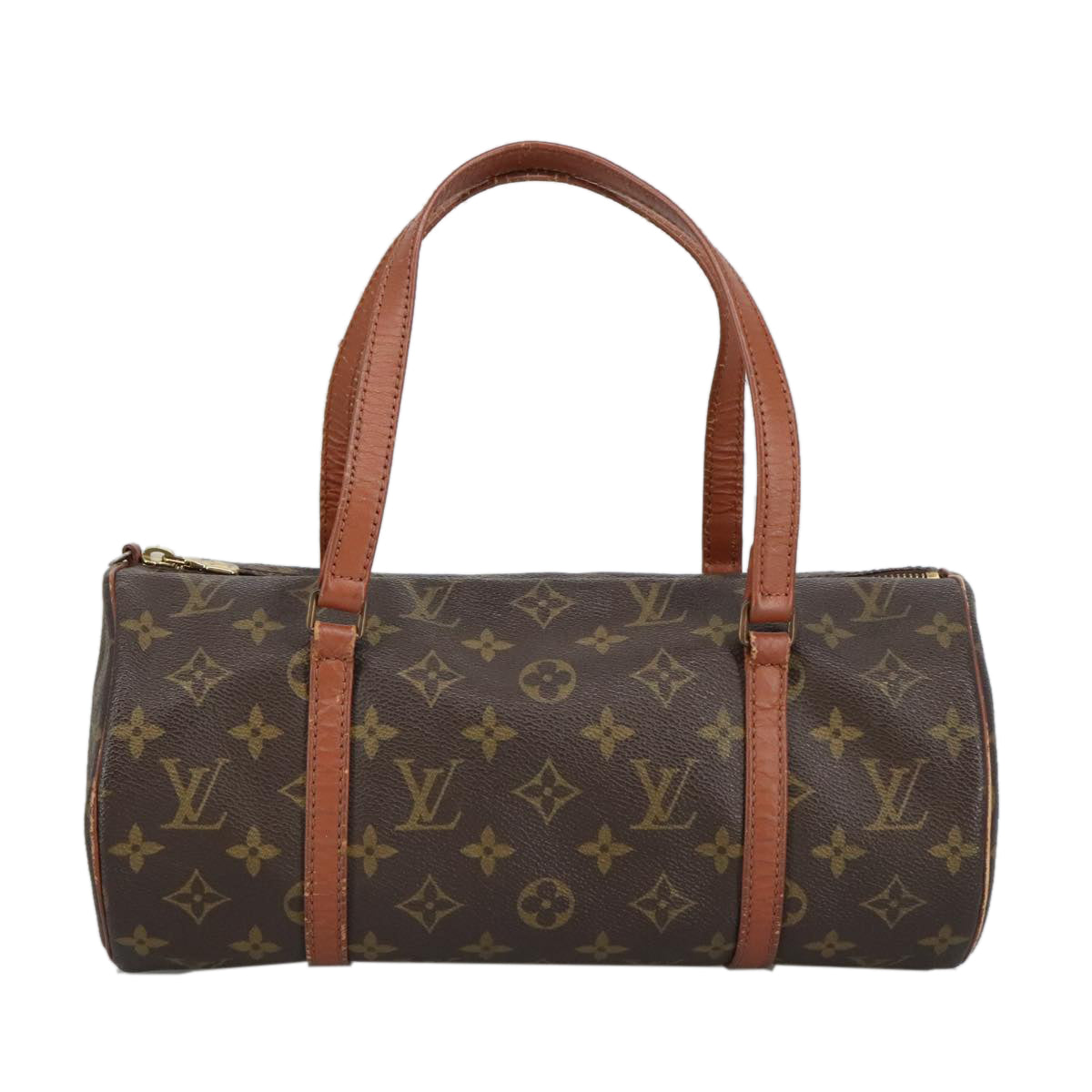 LOUIS VUITTON Monogram Papillon 30 Hand Bag M51385 LV Auth 98376