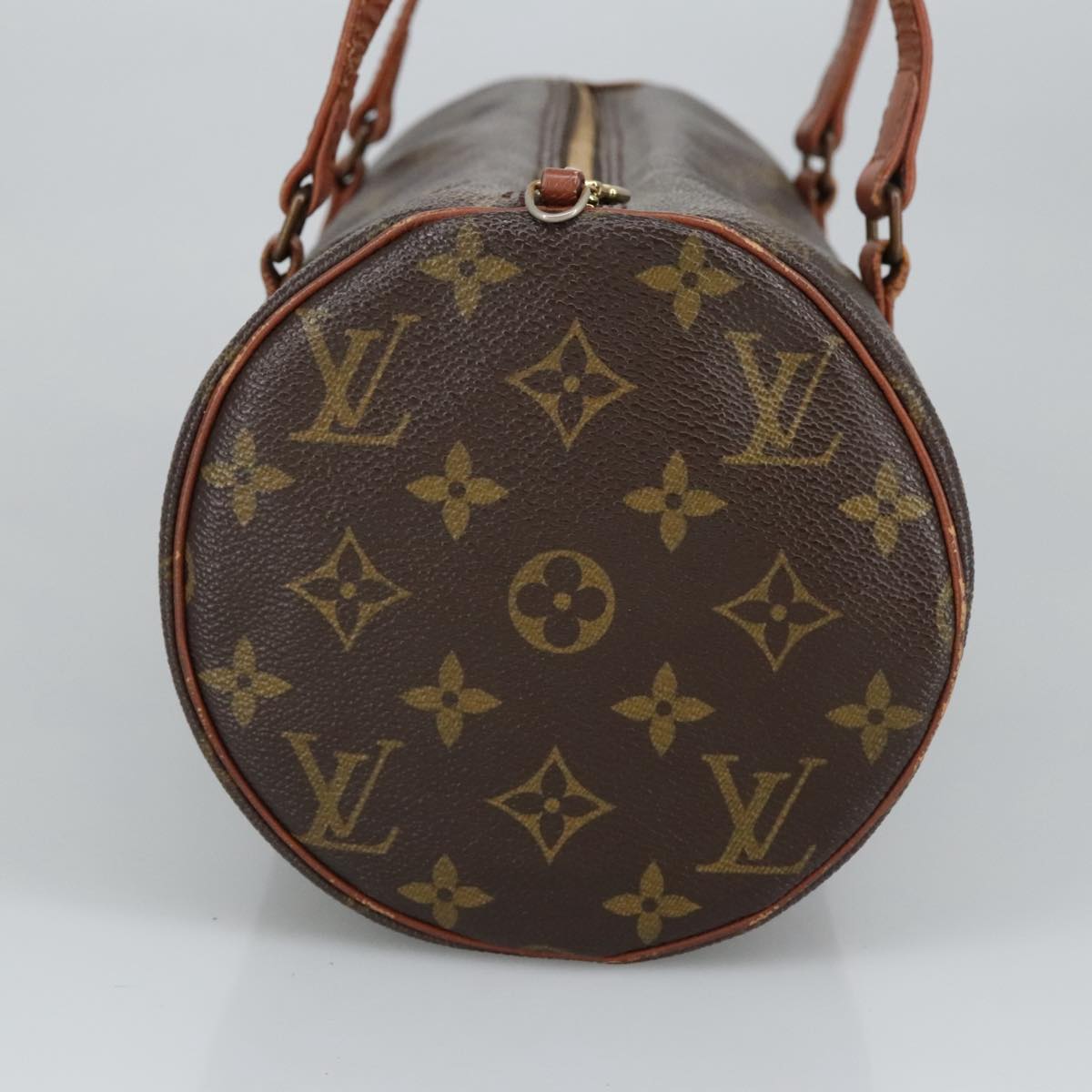 LOUIS VUITTON Monogram Papillon 30 Hand Bag M51385 LV Auth 98376